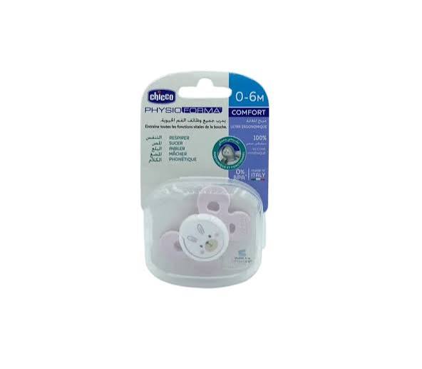 CHICCO SUCETTE LIGHT 0-6 ROSE
