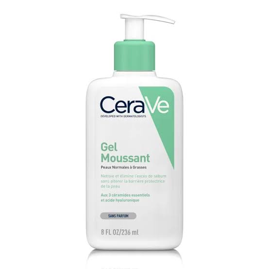 CERAVE GEL MOUSSANT VERT S/PARFUM A/POMPE 236ML