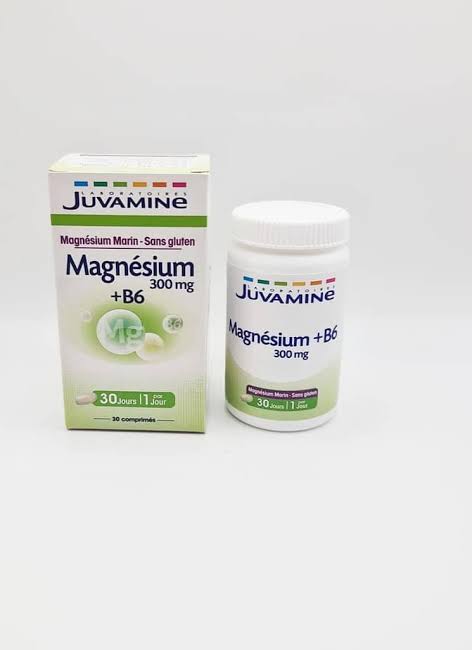 JUVAMINE MAGNESIUM 300MG + B6 BT/30 COMP C/12