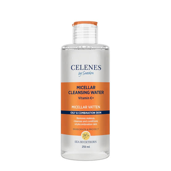 CELENES EAU MICELLAIRE NETTOYANTE VITAMINE C PEAU GRASSE/MIXTE 250ML
