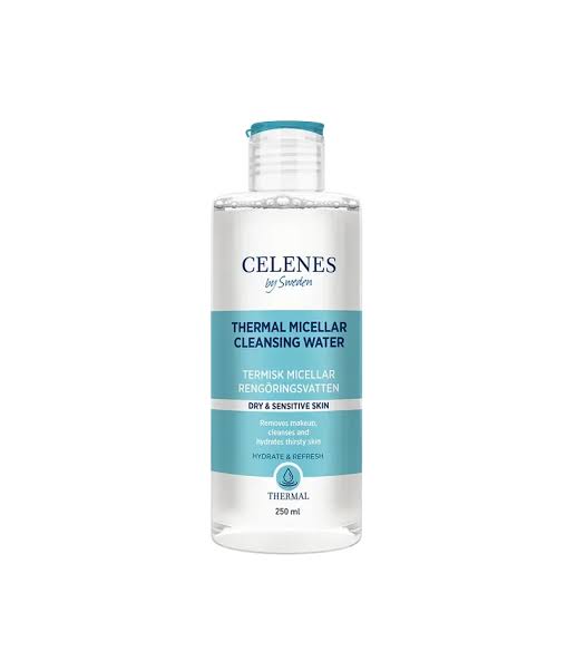 CELENES THERMAL EAU MICELLAIRE NETTOYANTE THERMAL PEAU SECHE/SENSIBLE 250ML