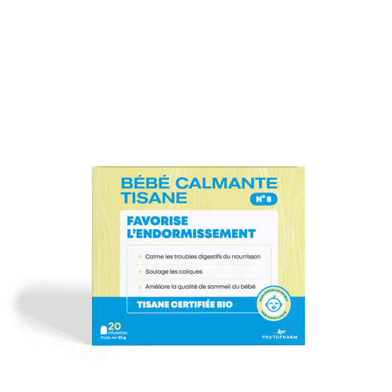 MAHPHARM TISANE BEBE CALMANTE BT/12 N°8 PHYTO C/24