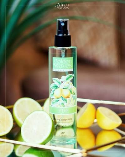 GOLDEN WAVES EAUX DE COLOGNE LIME 70° 250ML
