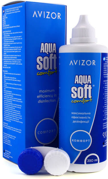 AVIZOR AQUASOFT GM SOLUTION LENTILLES 350ML C/24