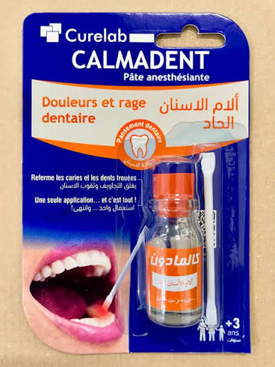 CURELAB CALMADENT PATE ANESTHESIANT DOULEURS ET RAGE DENTAIRE +03ANS