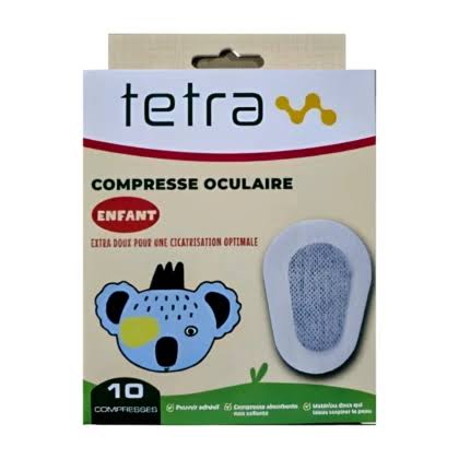 TETRA COMPRESSE OCULAIRE ENFANT BT/10..