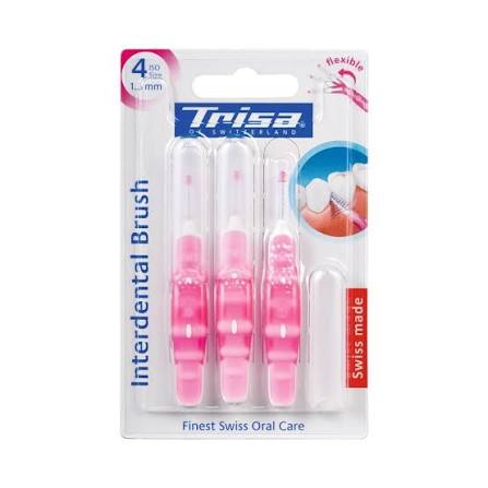 TRISA BROSSETTE INTERDENTAIRE FLEXIBLE *ISO4* 1.3MM