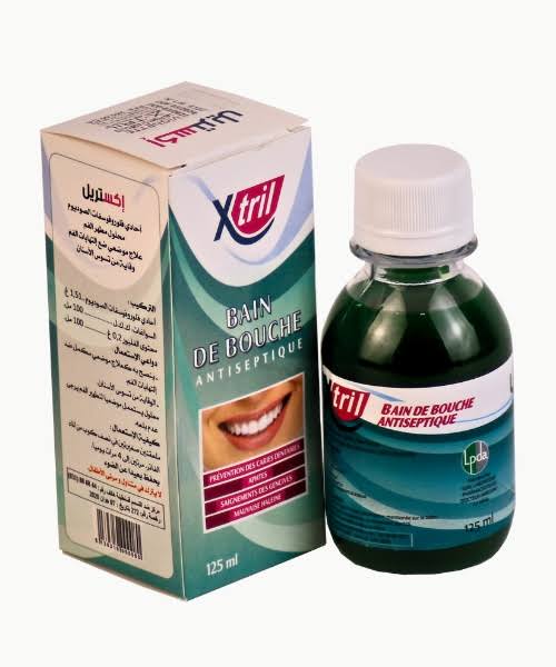 XTRIL BAIN DE BOUCHE -VERT- FL 125ML