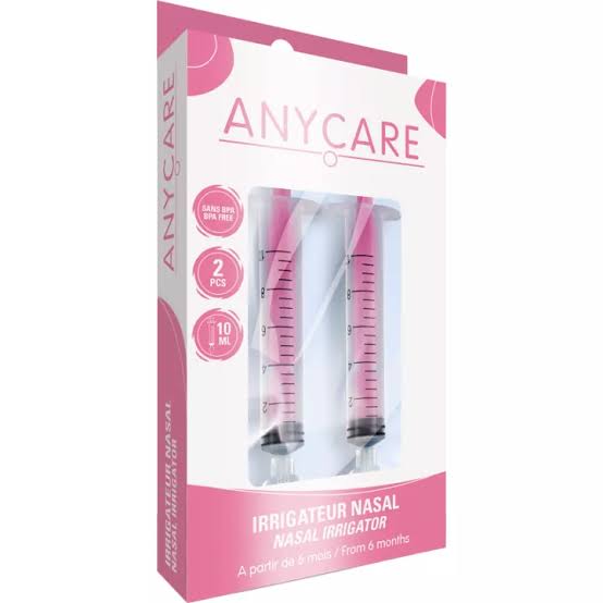 SOPHARMAL ANYCARE SERINGUE NASALE 10ML BT/2 -ROSE-