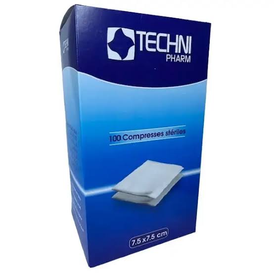 TECHNIPHARM COMPRESSE STERILE 7.5X7.5 B/100