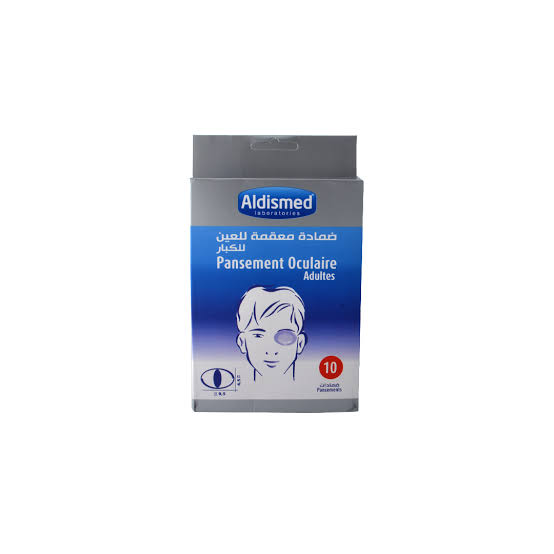 ALDISMED COMPRESSE OCULAIRE STERILE ADULTE GM 9.5*6.5