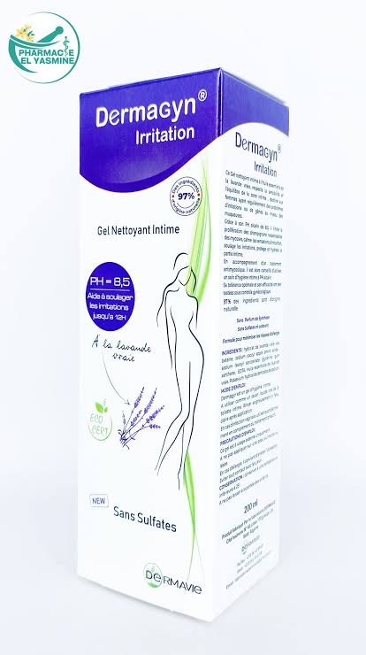 DERMAVIE DERMAGEN IRRITATION GEL NETTOYANT INTIME LAVANDE 20ML C/25