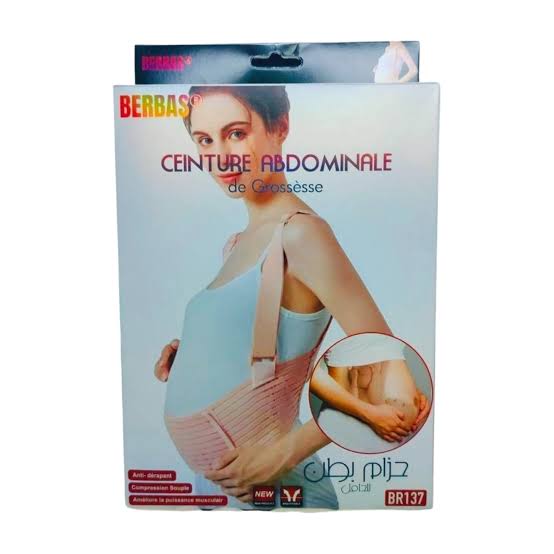 BERBAS CEINTURE ABDOMINALE DE GROSSESSE  -XL-
