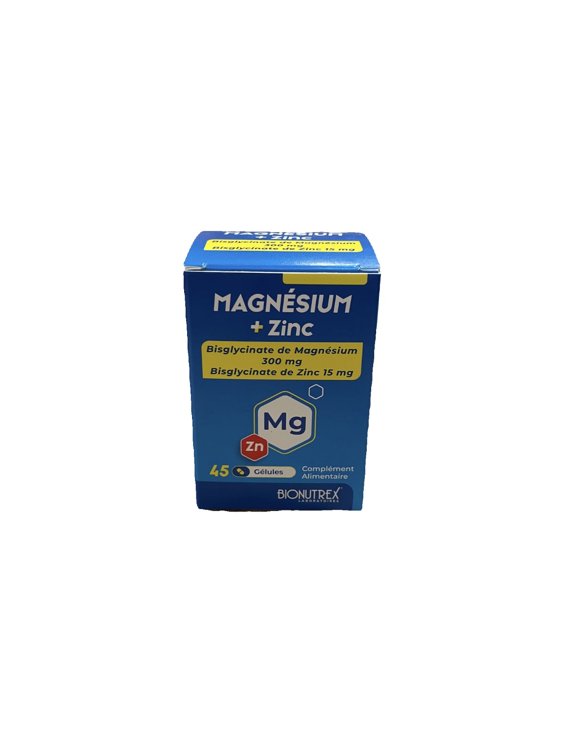 BIONUTREX MAGNESIUM 300MG+ZINC 15MG   GELULE B/45
