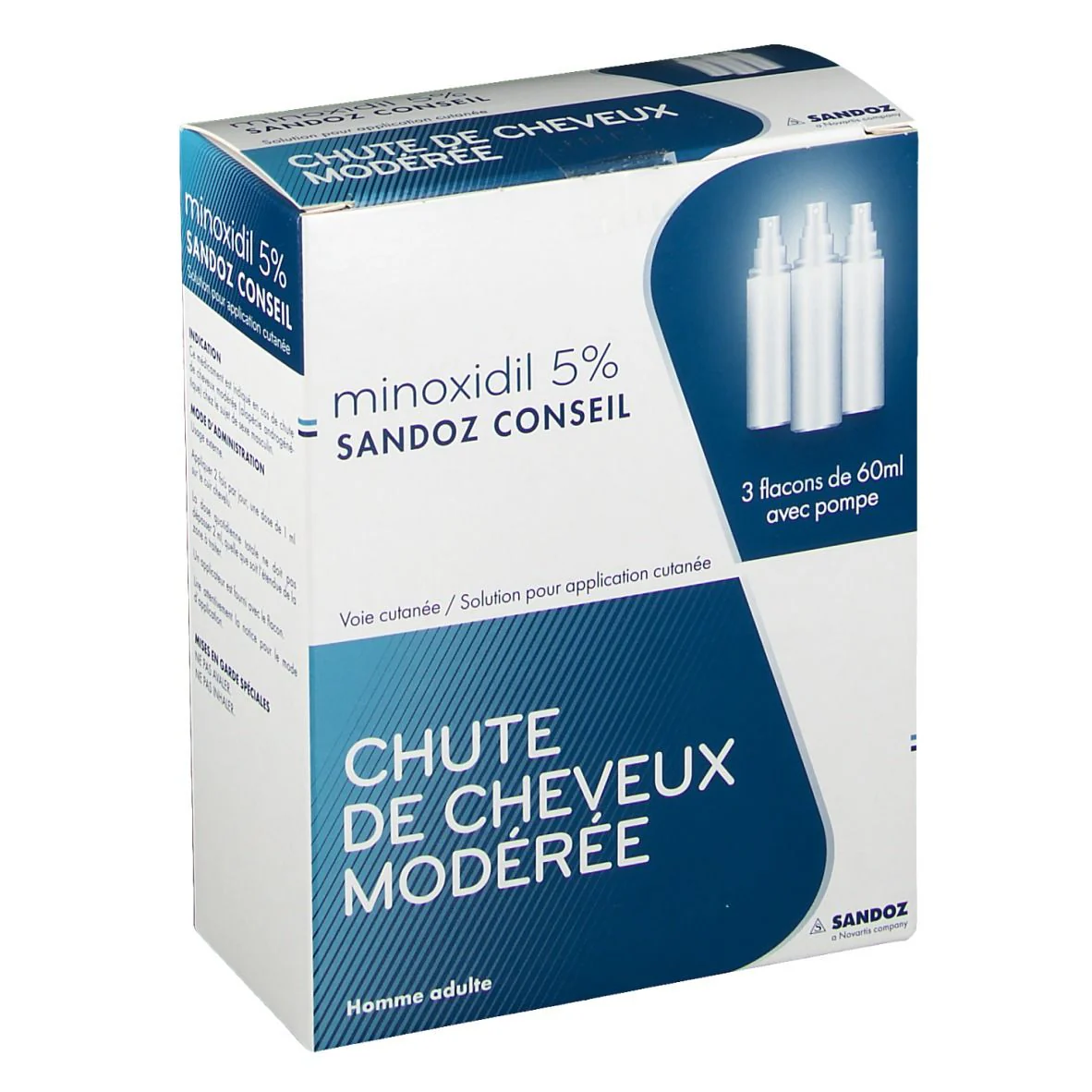 SANDOZ MINOXIDIL 5%
