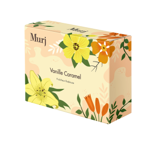 MURJ COFFRET VANILLE CARAMEL (GEL DOUCHE VANILLE CARAMEL300ML+BRUME PARFUME 125 ML+SAVON PARFUMES