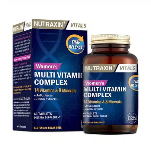NUTRAXIN COMPLEXE MULTIVITAMINE FEMME B/60 CP C/30