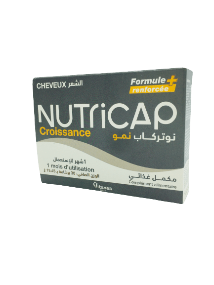 NUTRISANTE VITAVEA NUTRICAP ANTICHUTE CROISSANCE B/30 GEL